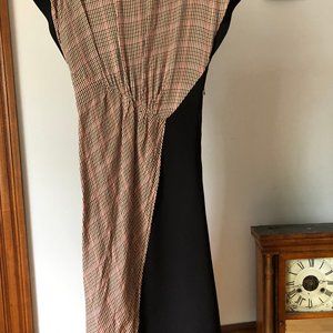 Fantastic asymetrical panel midi dress from Zara early 2013